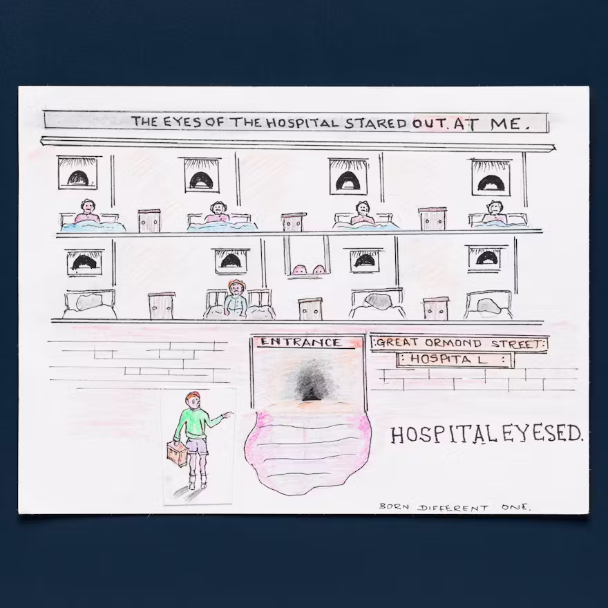 For Chris North, being born intersex in the 1940s meant his many childhood hospital visits, tests and operations were not explained or discussed. As he reveals, doctors encouraged strict secrecy.